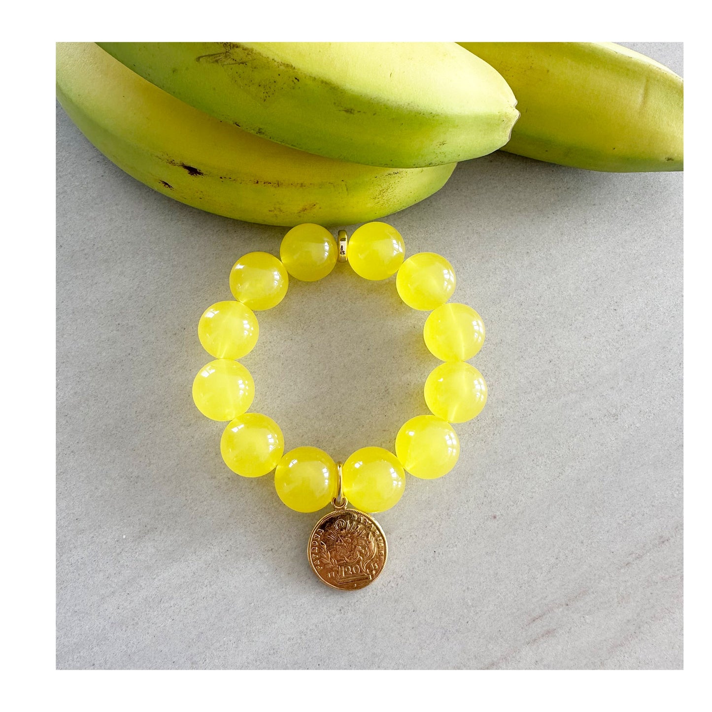 Rio Berlin Armband Gelb Glossy