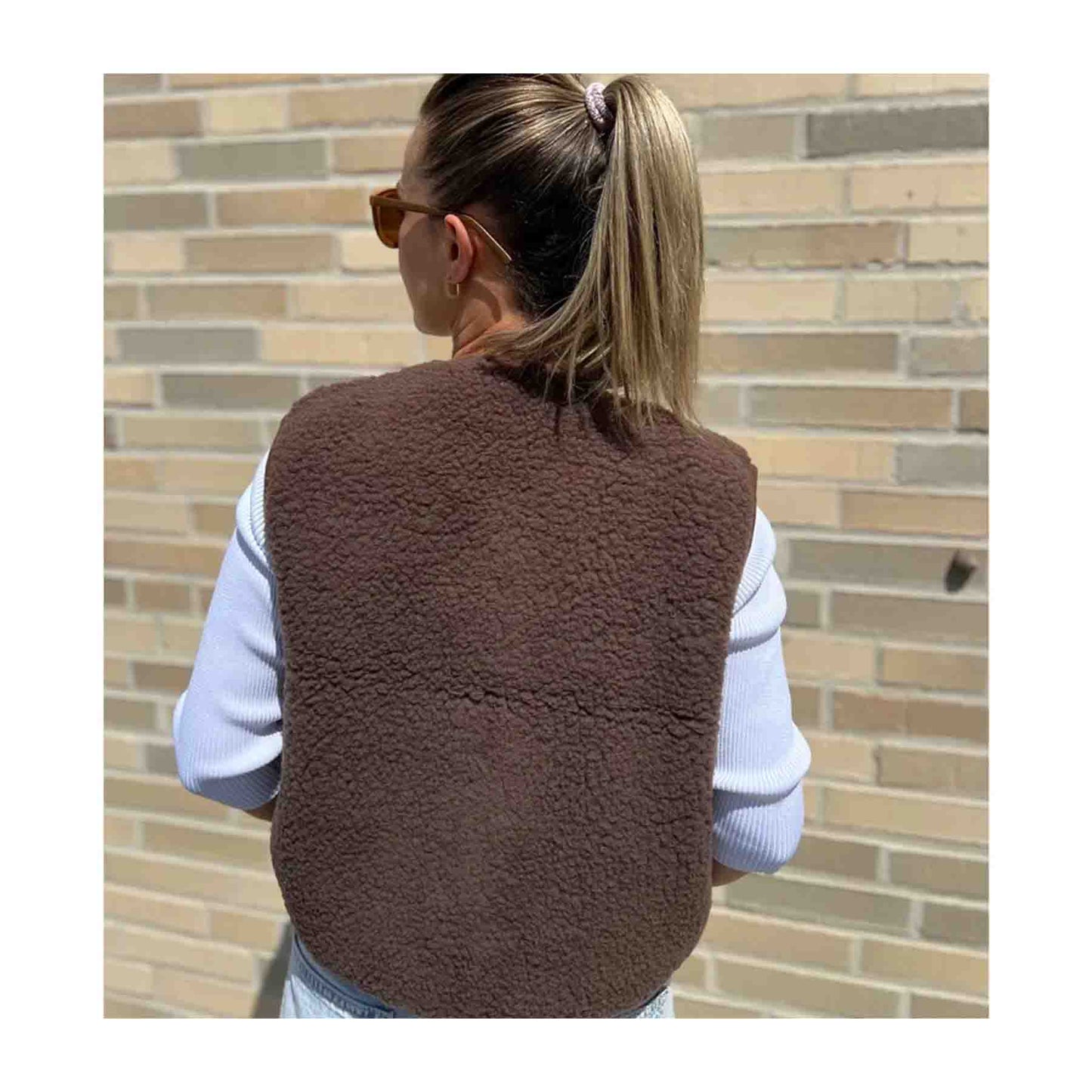 Alwero Weste Choco Martini - KNOCKNOK Fashion