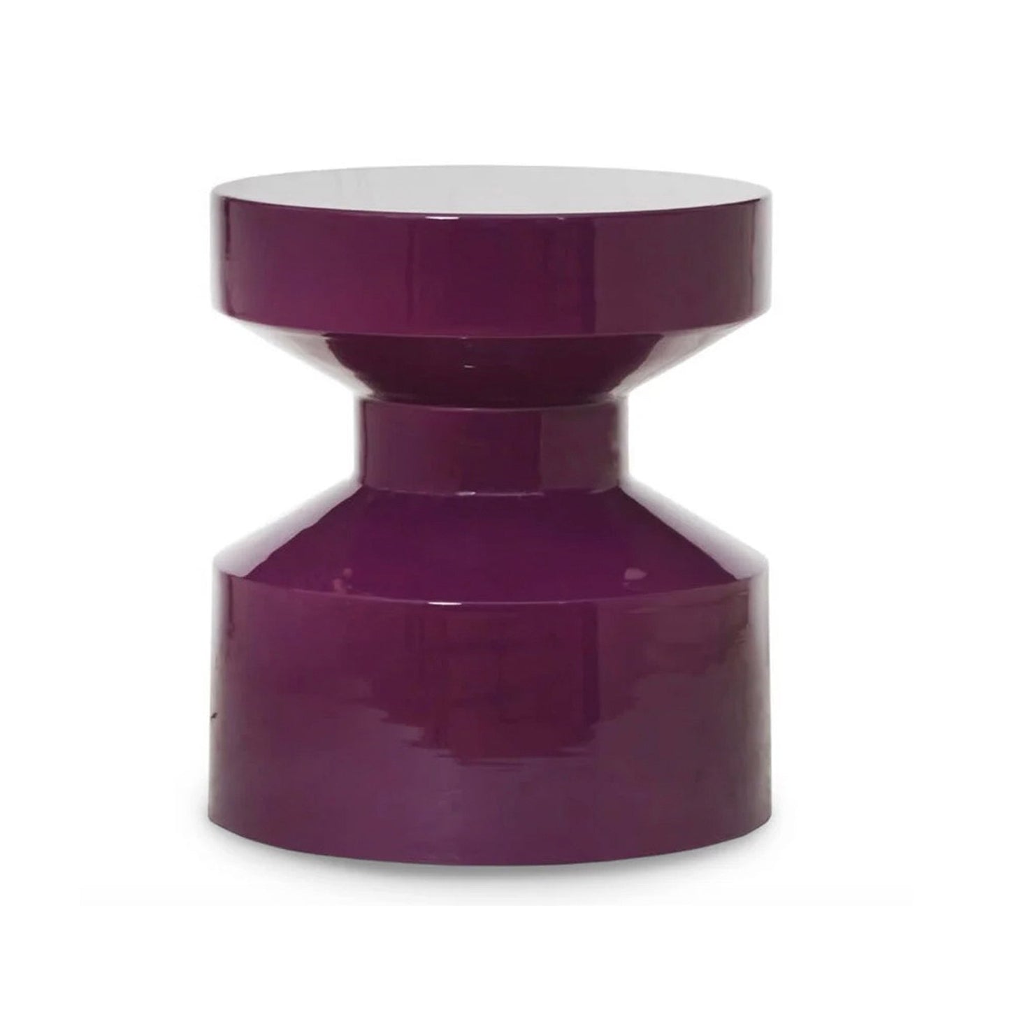 Industriedesign Hocker Dunkellila - KNOCKNOK Fashion