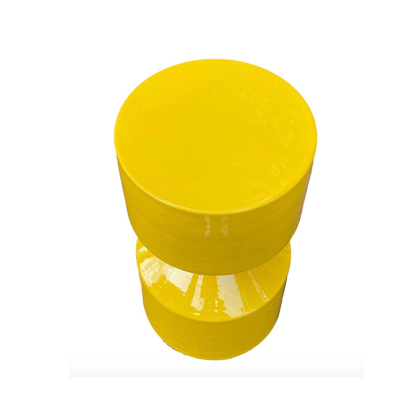 Industriedesign Hocker Gelb - KNOCKNOK Fashion