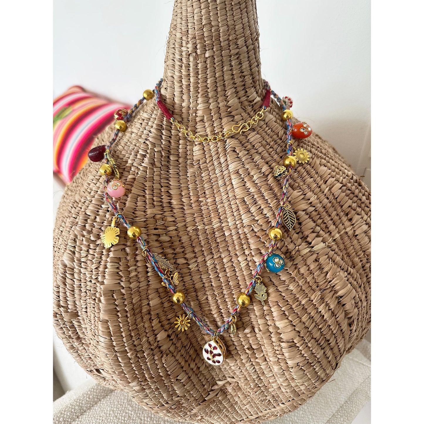 Halskette Gri Gri Emaillie - KNOCKNOK Fashion