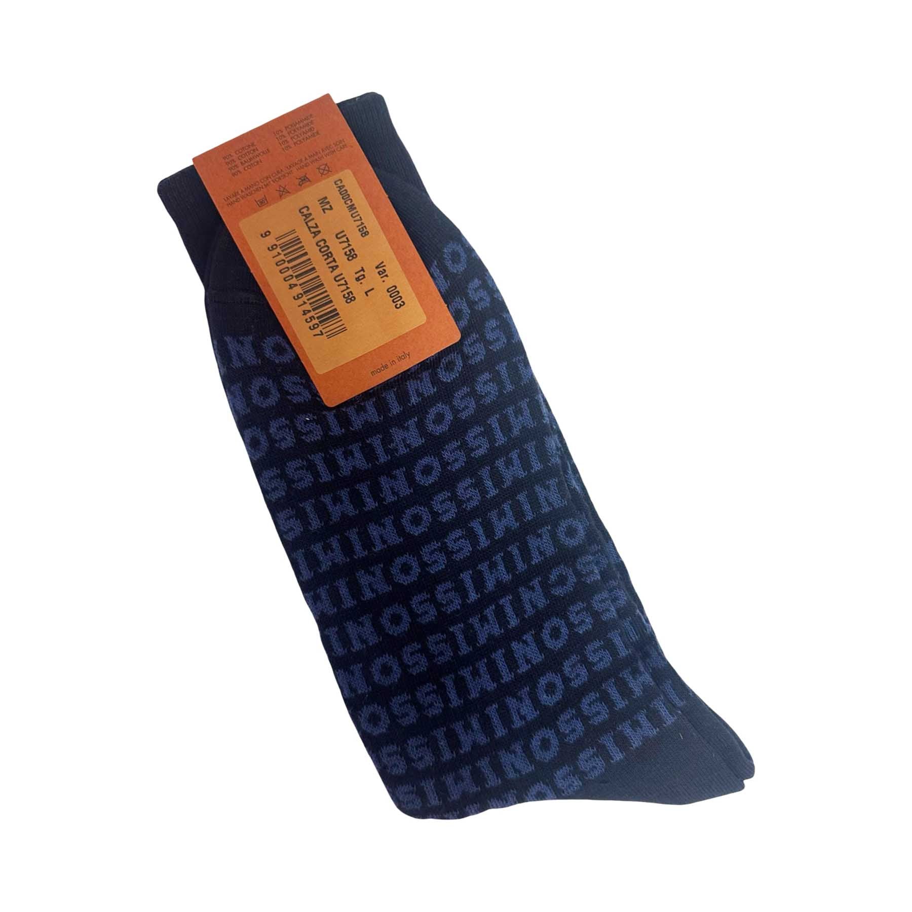 Missoni Herren Socken Dunkelblau - KNOCKNOK Fashion