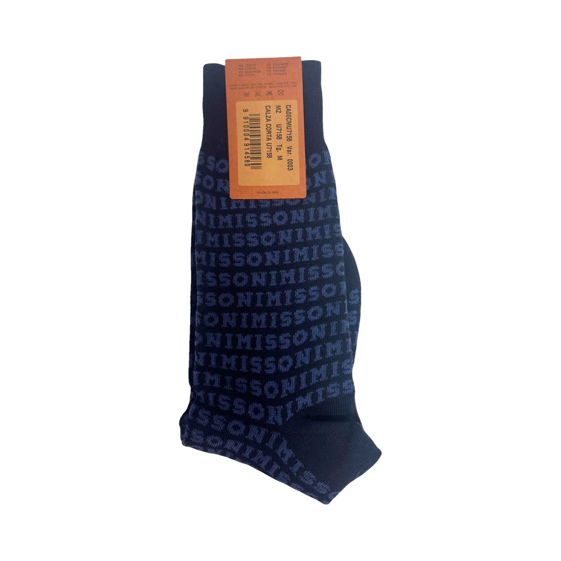 Missoni Herren Socken Dunkelblau - KNOCKNOK Fashion