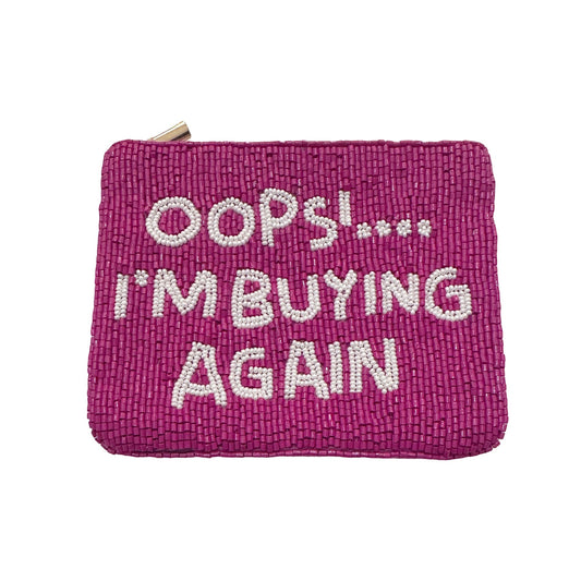 Oops I`m buying again Geldbeutel - KNOCKNOK Fashion
