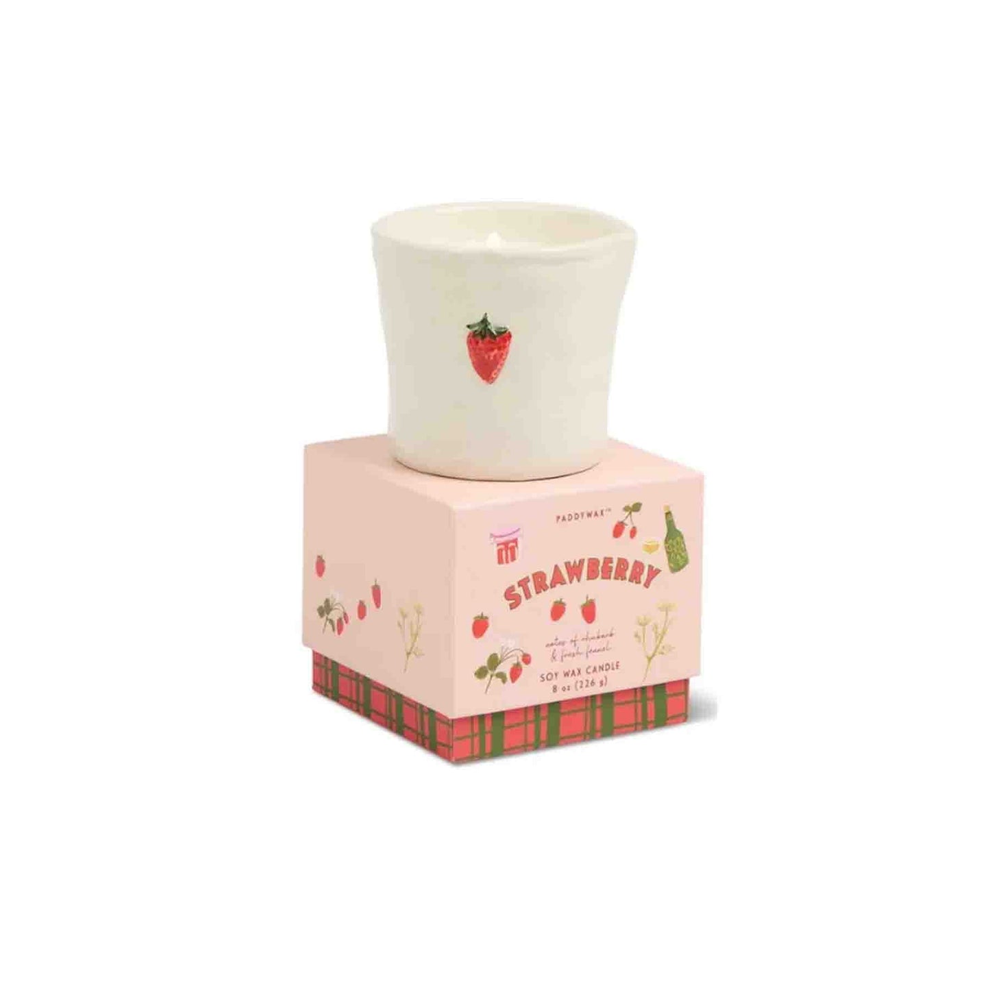 Paddywax Duftkerze Bistro Erdbeere - KNOCKNOK Fashion