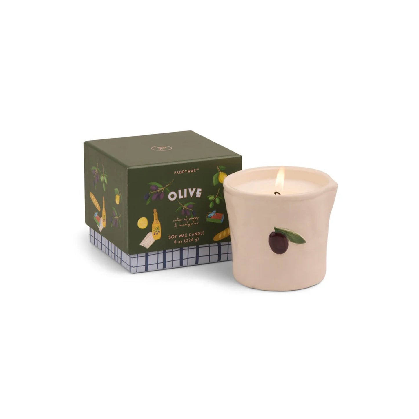Paddywax Duftkerze Bistro Olive - KNOCKNOK Fashion