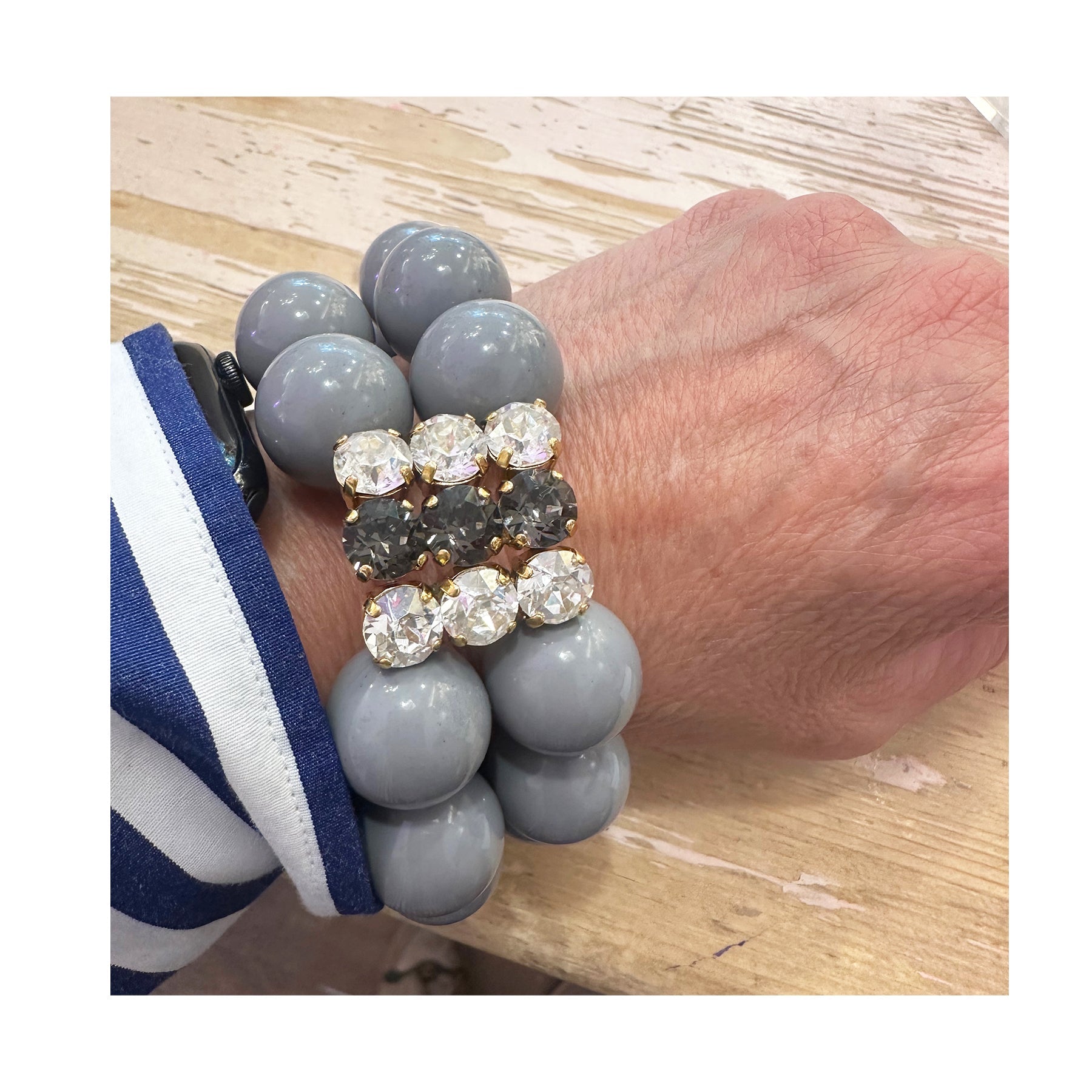 Rio Berlin Armband Grau - KNOCKNOK Fashion