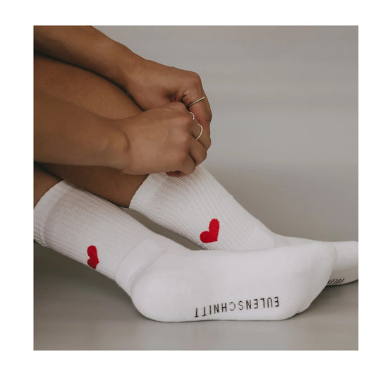 Socken Herz Rot - KNOCKNOK Fashion