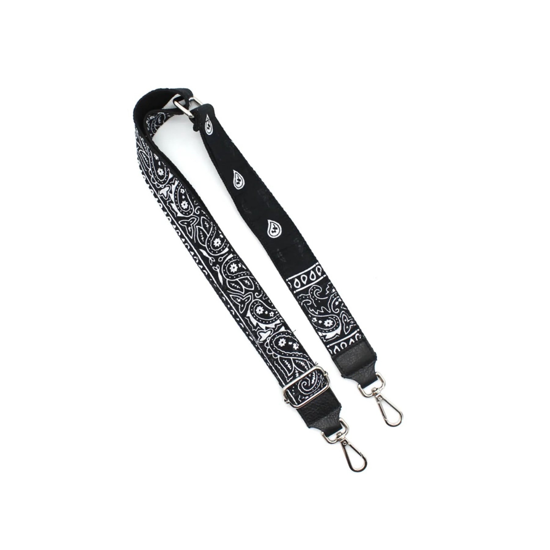 Taschengurt Paisley Schwarz - KNOCKNOK Fashion