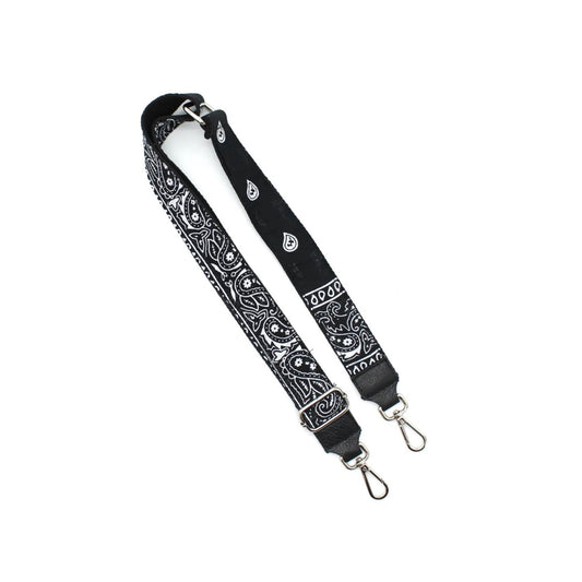 Taschengurt Paisley Schwarz - KNOCKNOK Fashion