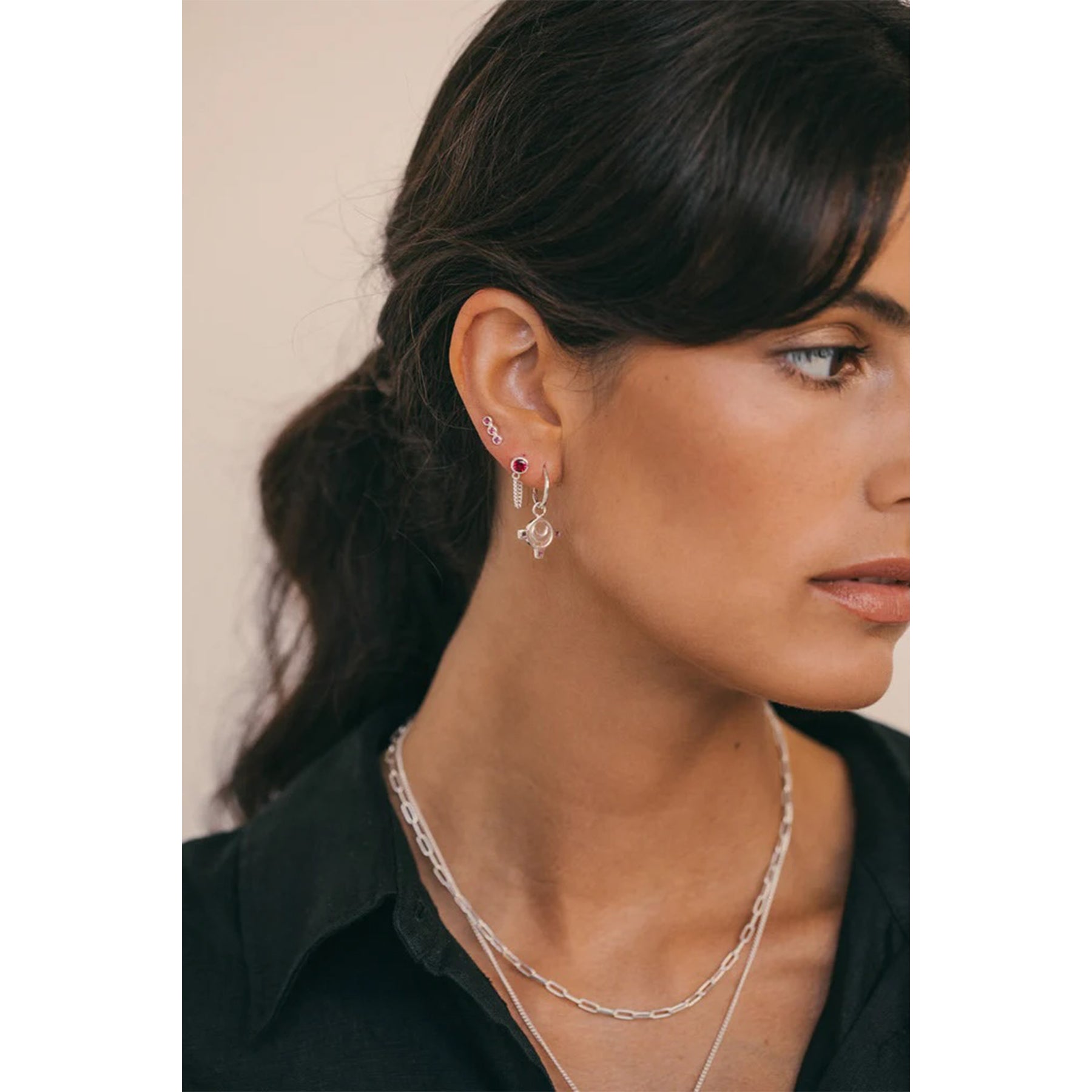 Wildthings Collectables Ohrstecker Red Sun - KNOCKNOK Fashion