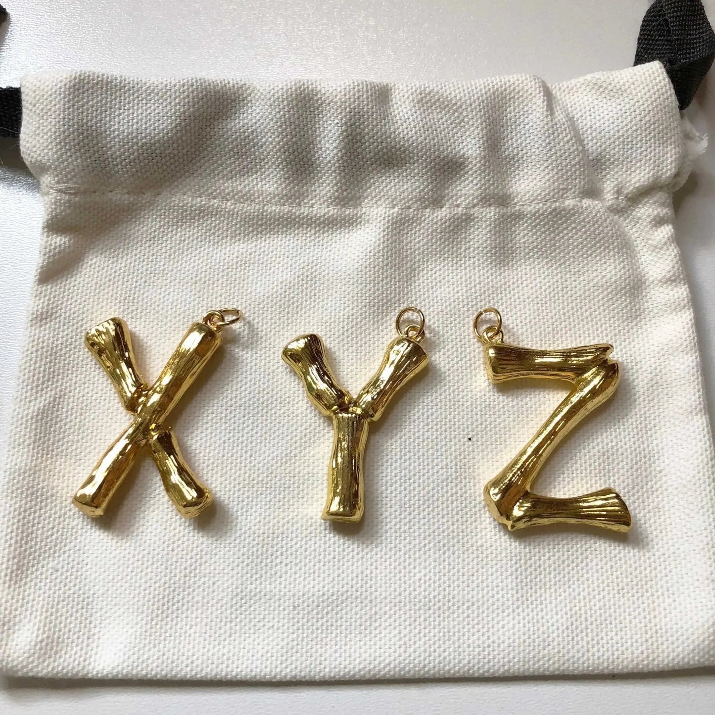 Alphabet Buchstabe Anhänger X,Y,Z Knocknok