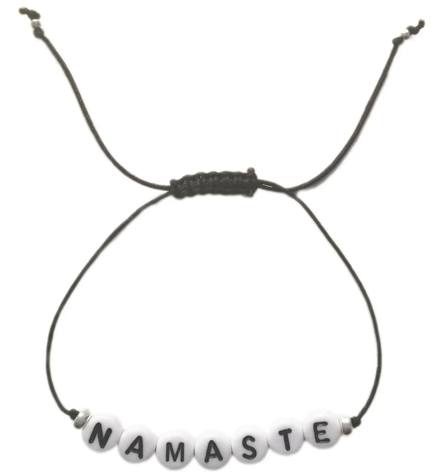 Buchstaben Armband Namaste Lucky Star