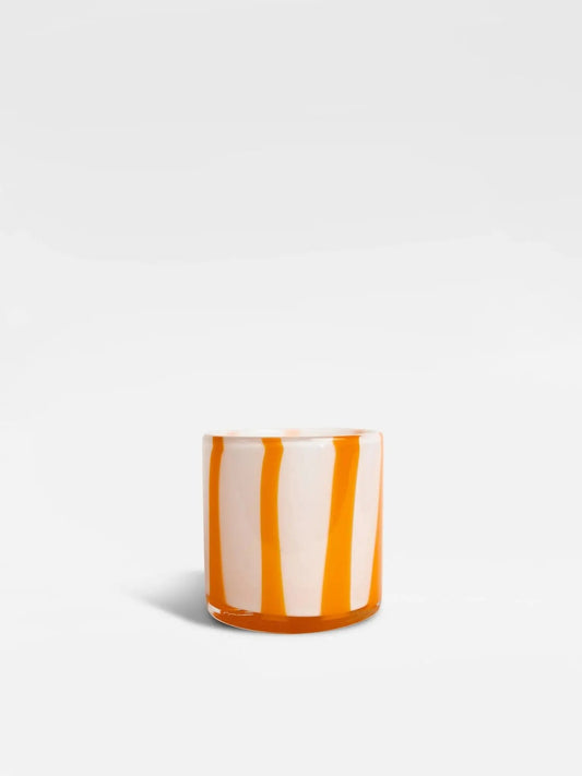 Byon Calore Kerzenhalter Orange Weiß BYON