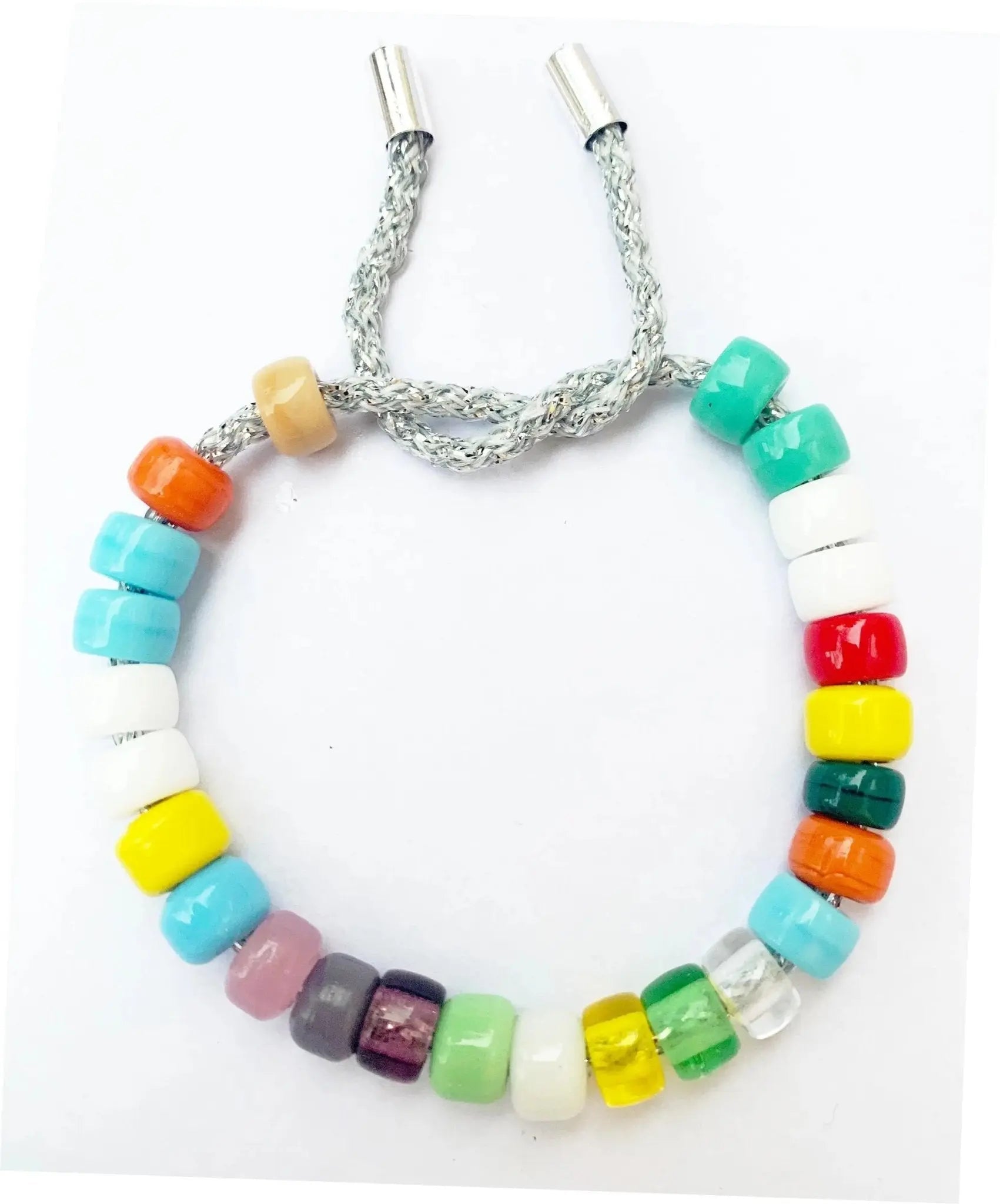 Designer Armband aus Vintage Glassperlen Knocknok