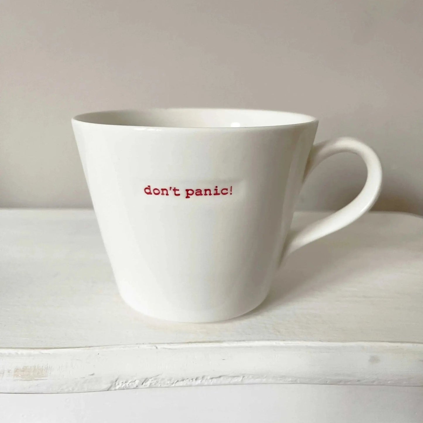 don´t panic!Tasse Keith Brymer Jones Keith Brymer Jones