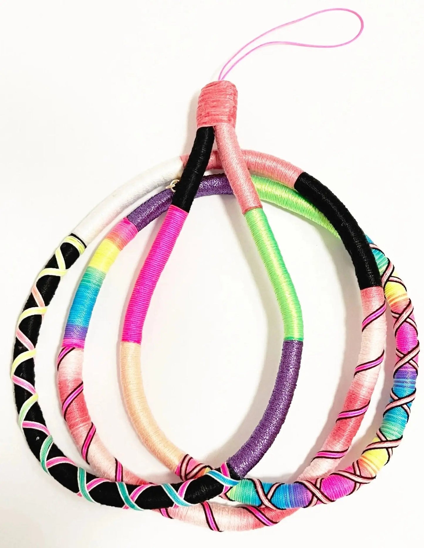 Getakelte Handykette Neon Knocknok
