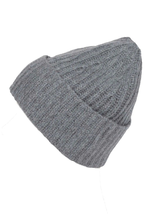 Graue Kaschmir Mütze KNOCKNOK Fashion