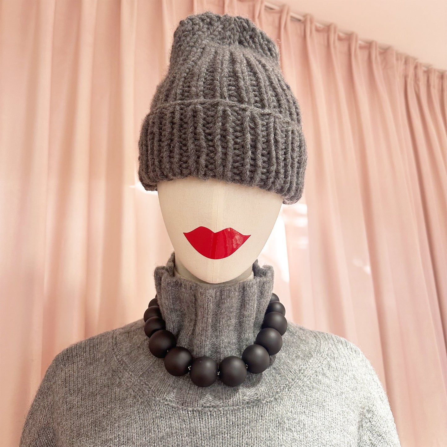 Kaschmir Mütze Handstrick - KNOCKNOK Fashion