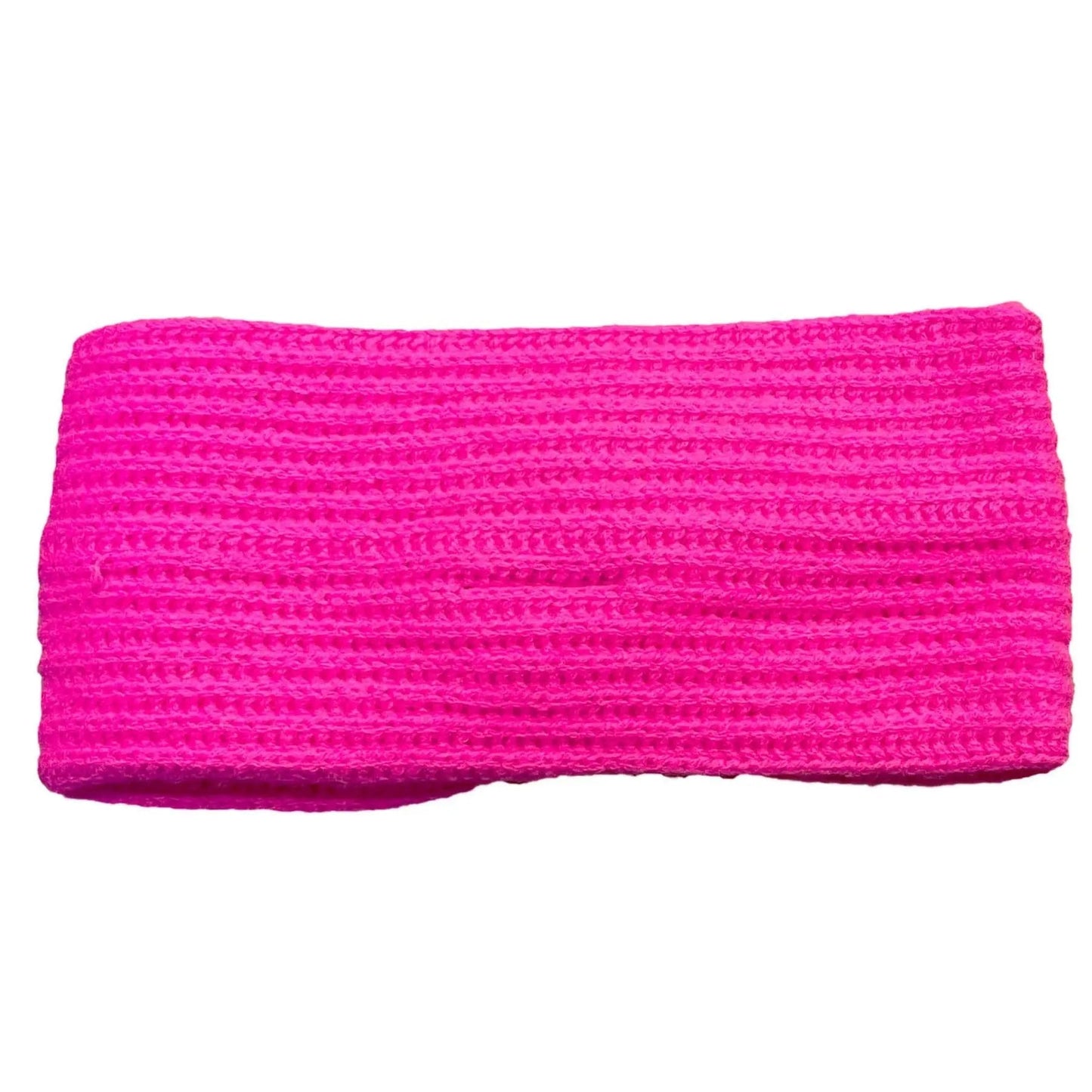 Kaschmir Stirnband Neonpink Knocknok