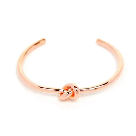 Knoten Armreif Rosegold Finish Knocknok