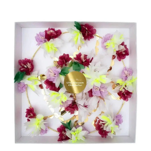 Meri Meri Papier-Blumen Kronleuchter Chandelier meri meri