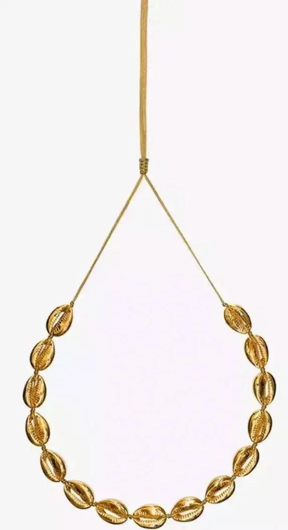 Muschel Halskette Goldene Kauri Muscheln Knocknok