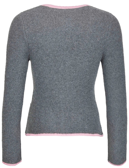 My Herzallerliebst Janker Cardigan Anthrazit My Herzallerliebst