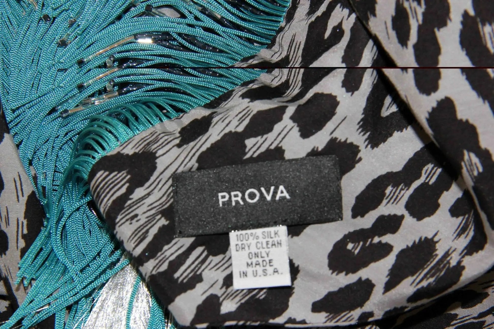 Prova Seidentuch Silver Leopard Prova