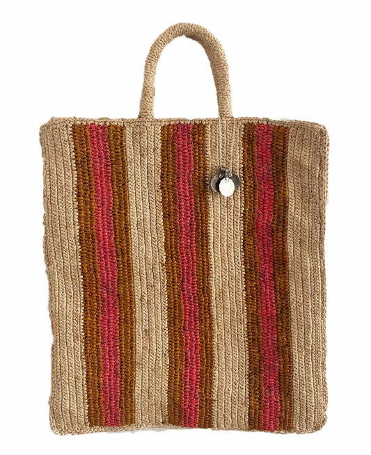 Raffia Shopper aus Madagaskar Knocknok