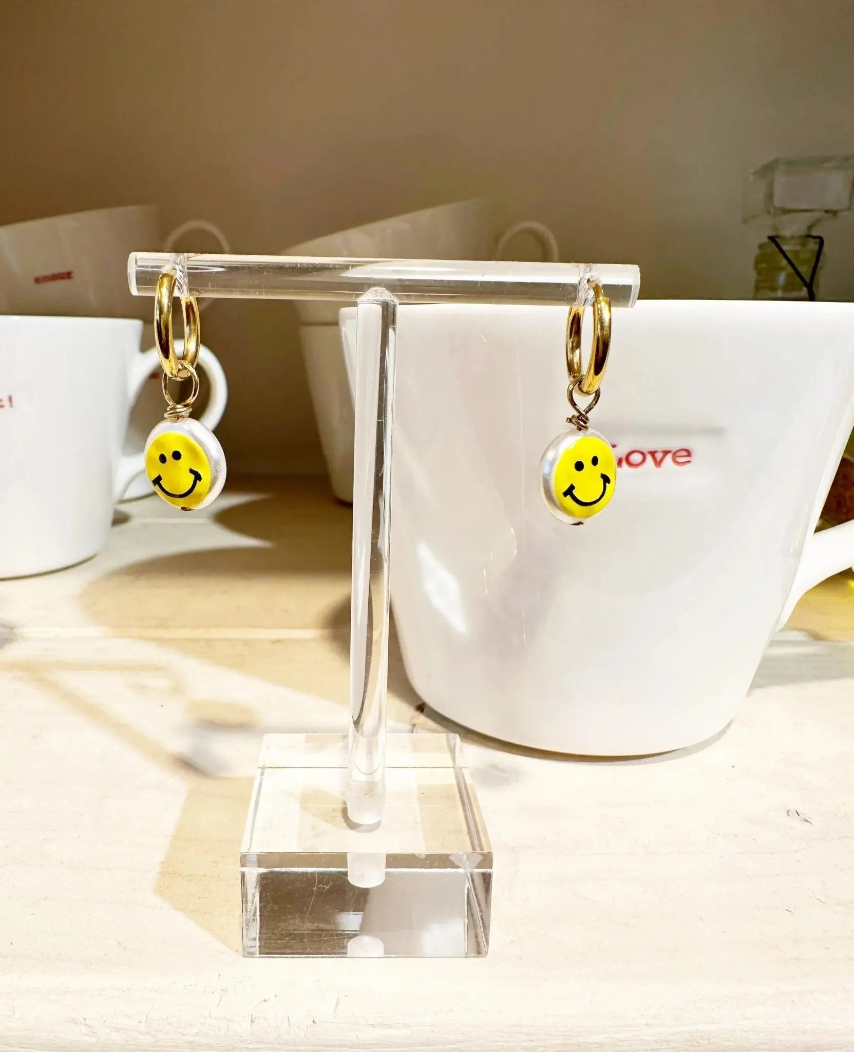 Smiley Ohrringe - KNOCKNOK Fashion