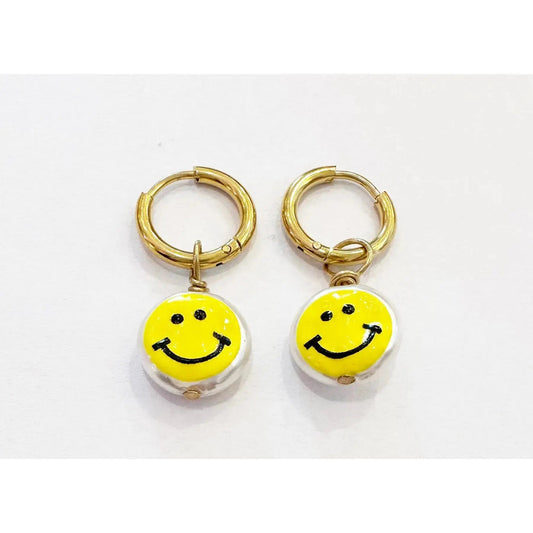 Smiley Ohrringe - KNOCKNOK Fashion