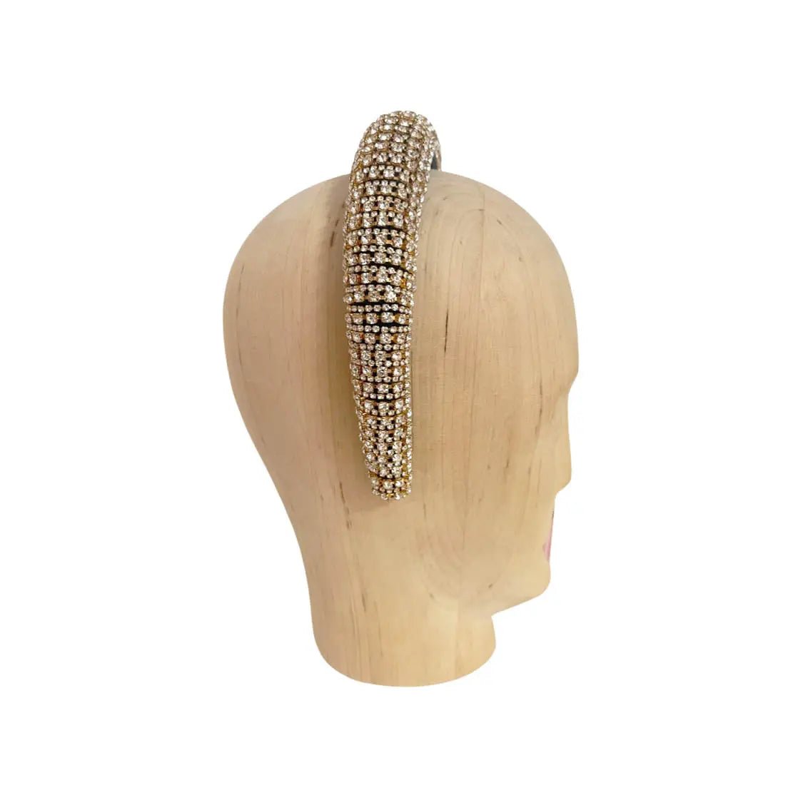 Strass Haarreif Gold KNOCKNOK Fashion