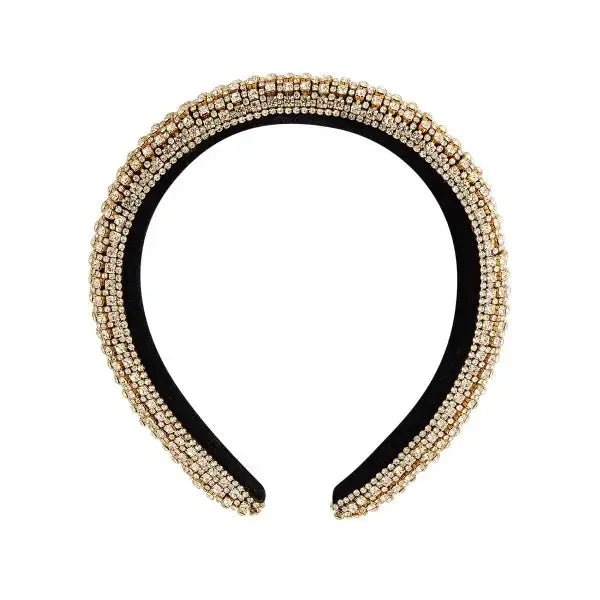 Strass Haarreif Gold KNOCKNOK Fashion