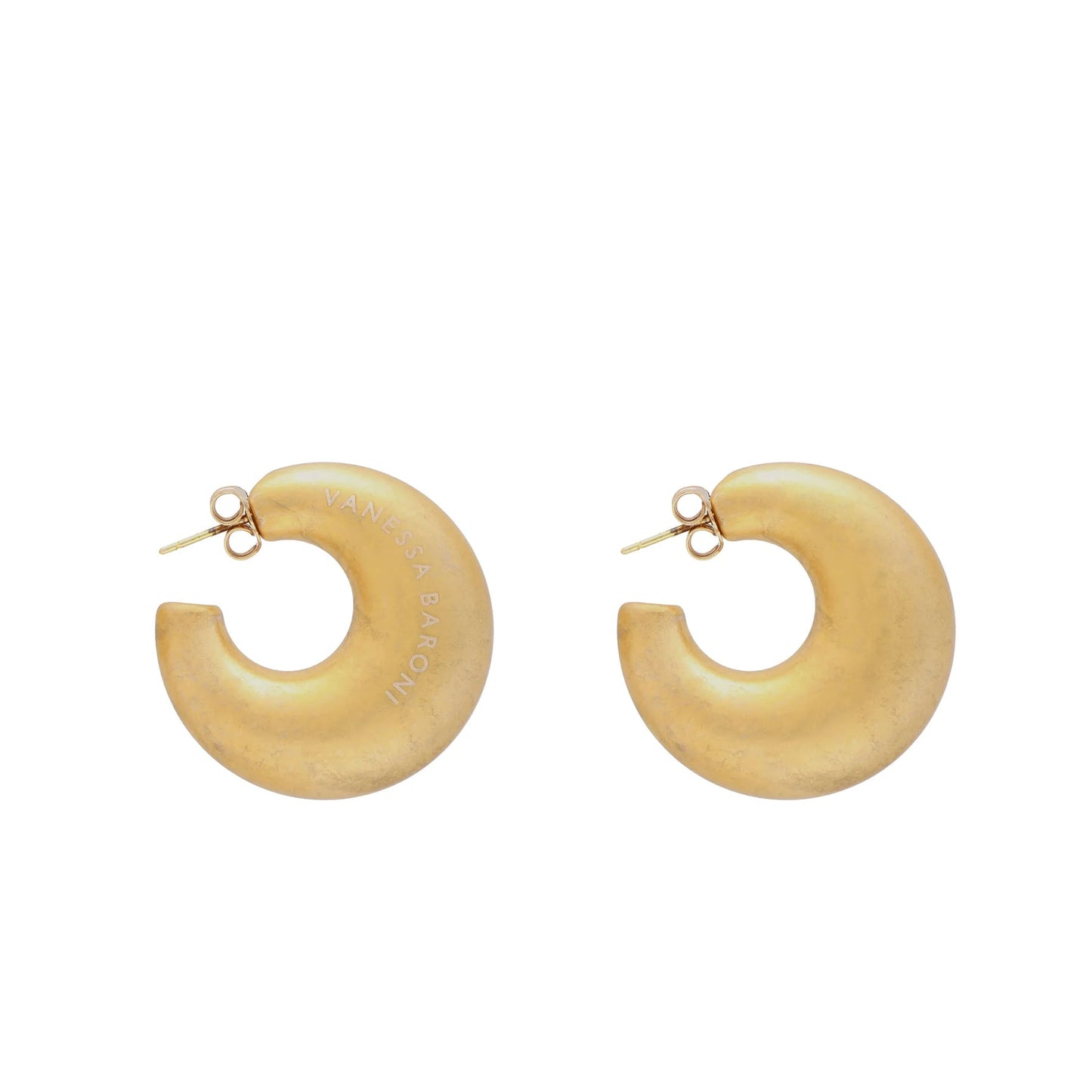 Vanessa Baroni Ohrringe Moon Gold Vintage - KNOCKNOK Fashion