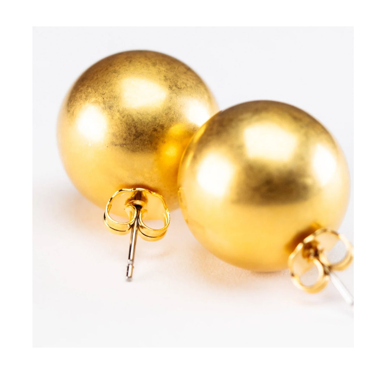 Vanessa Baroni Perlen Ohrringe Gold Vintage - KNOCKNOK Fashion