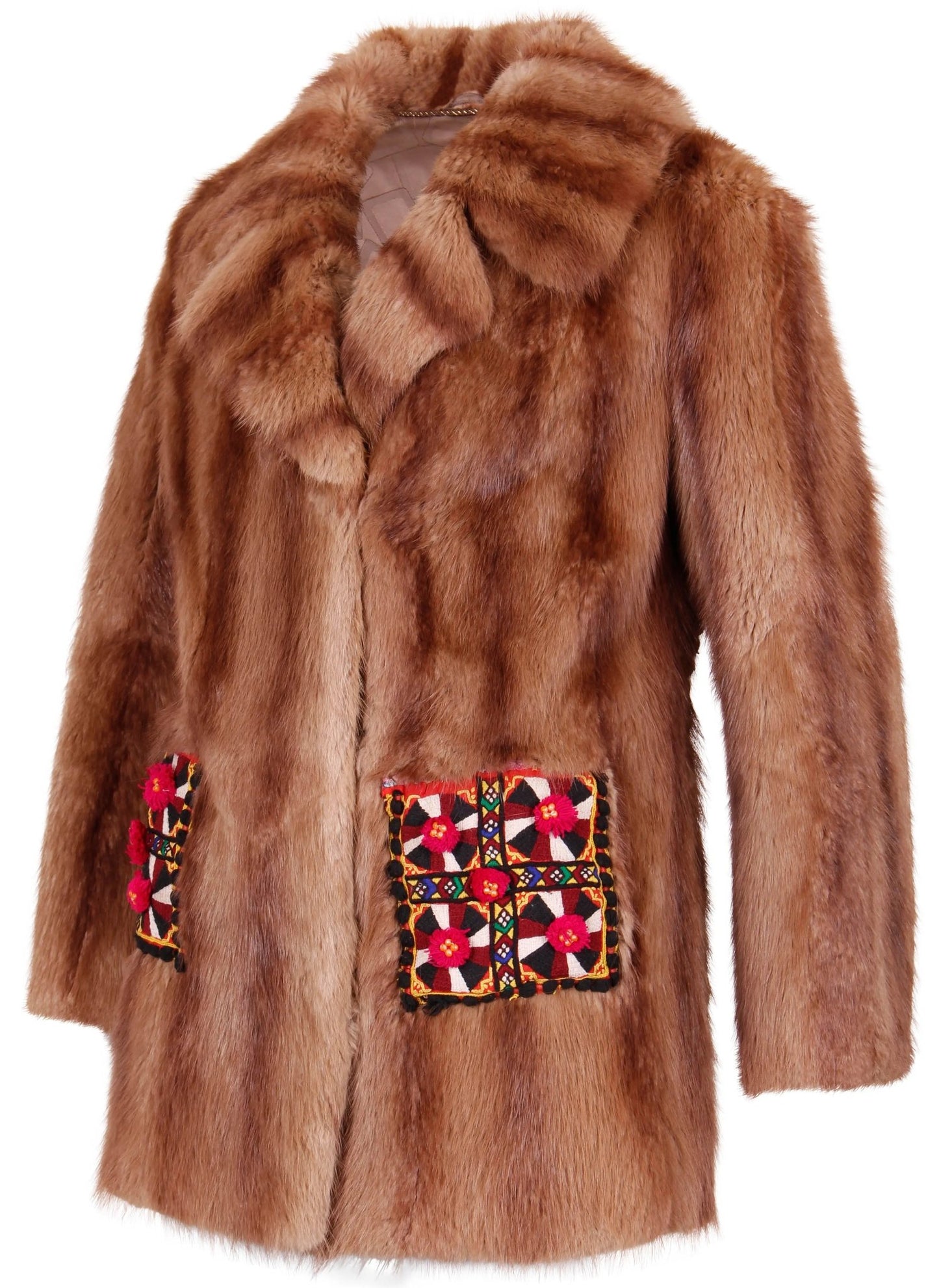 Vintage Pelzjacke Bisam Knocknok