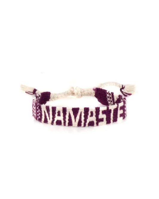 Webarmband Namaste Knocknok
