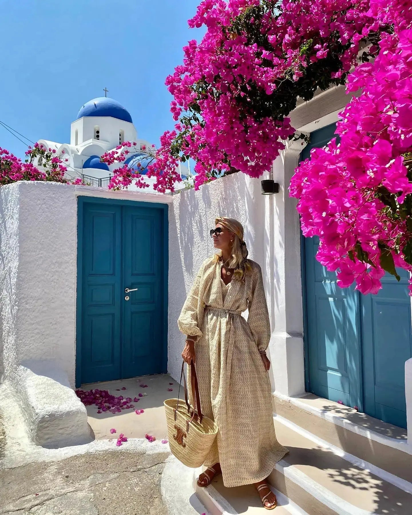 Yiorgos Koulasidis Maxikleid Raffia Beige - KNOCKNOK Fashion