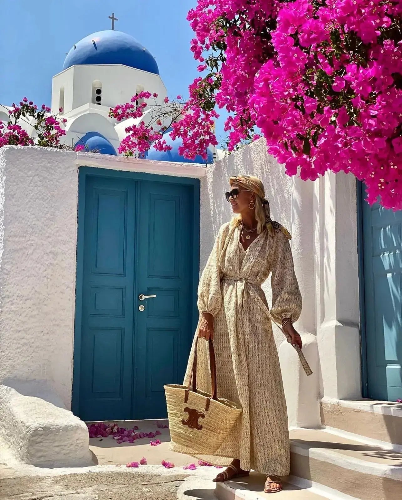 Yiorgos Koulasidis Maxikleid Raffia Beige - KNOCKNOK Fashion