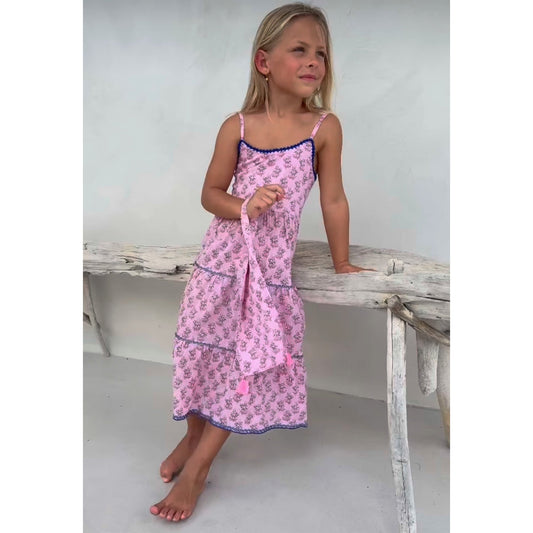 Place du Soleil-Kinderkleid Blümchen - KNOCKNOK Fashion