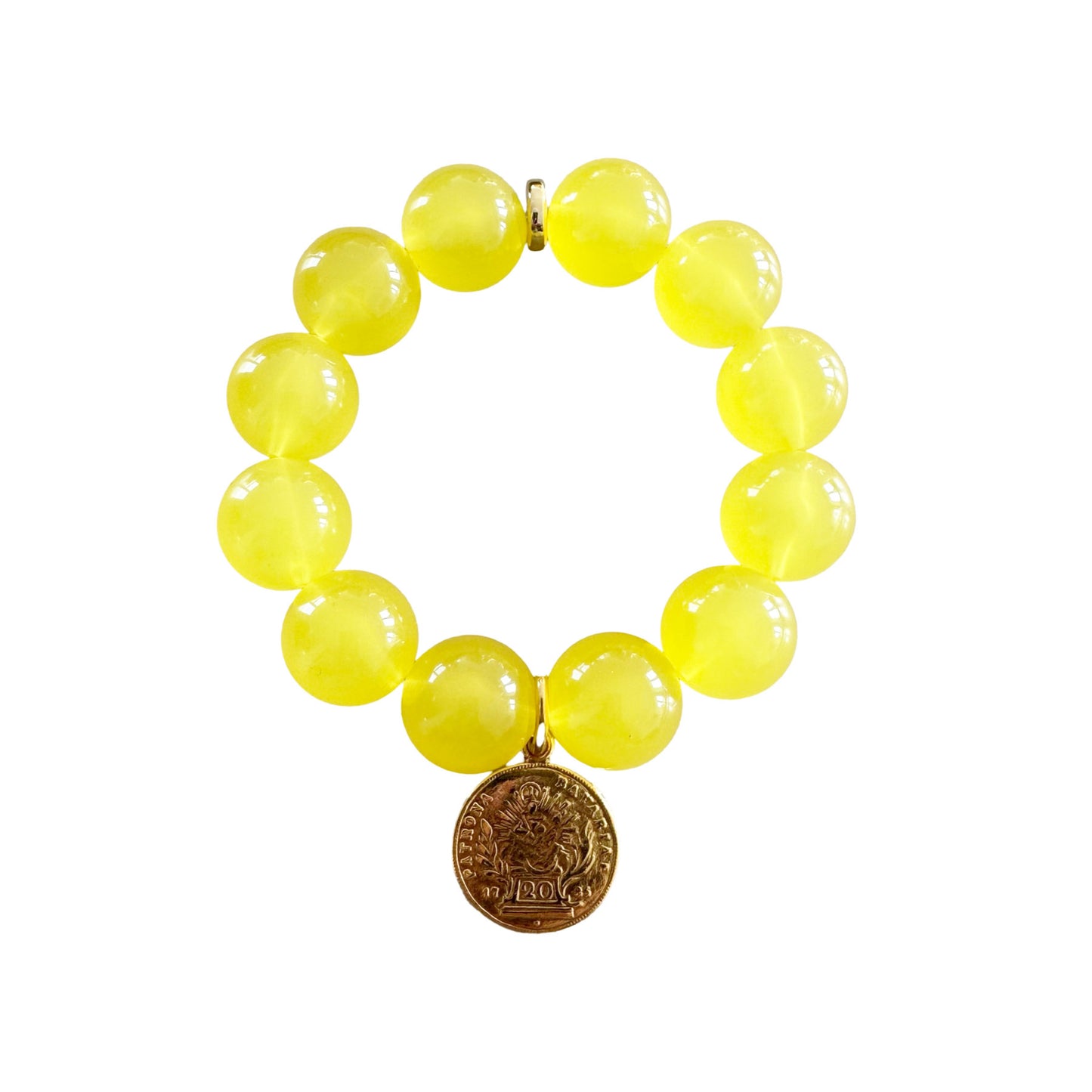 Rio Berlin Armband Gelb Glossy