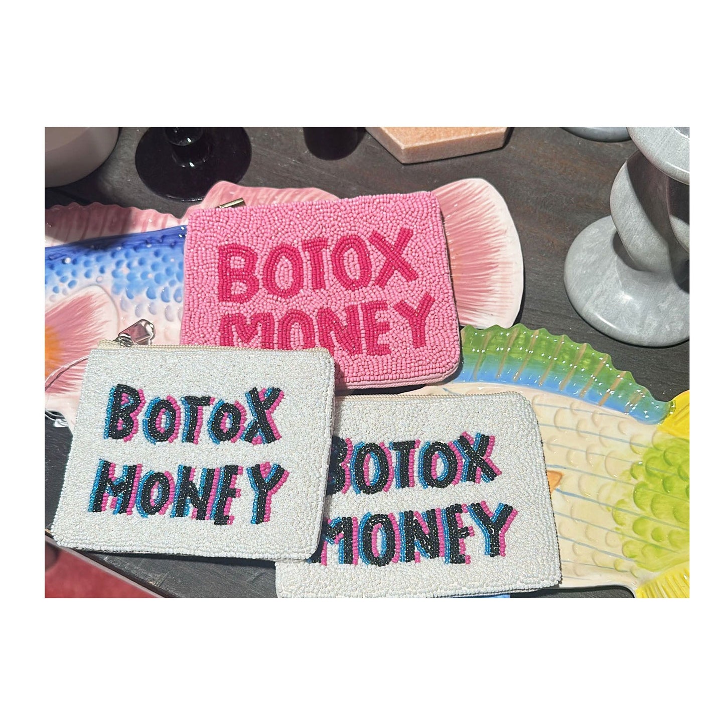 Botox Money Geldbeutel Pink - KNOCKNOK Fashion