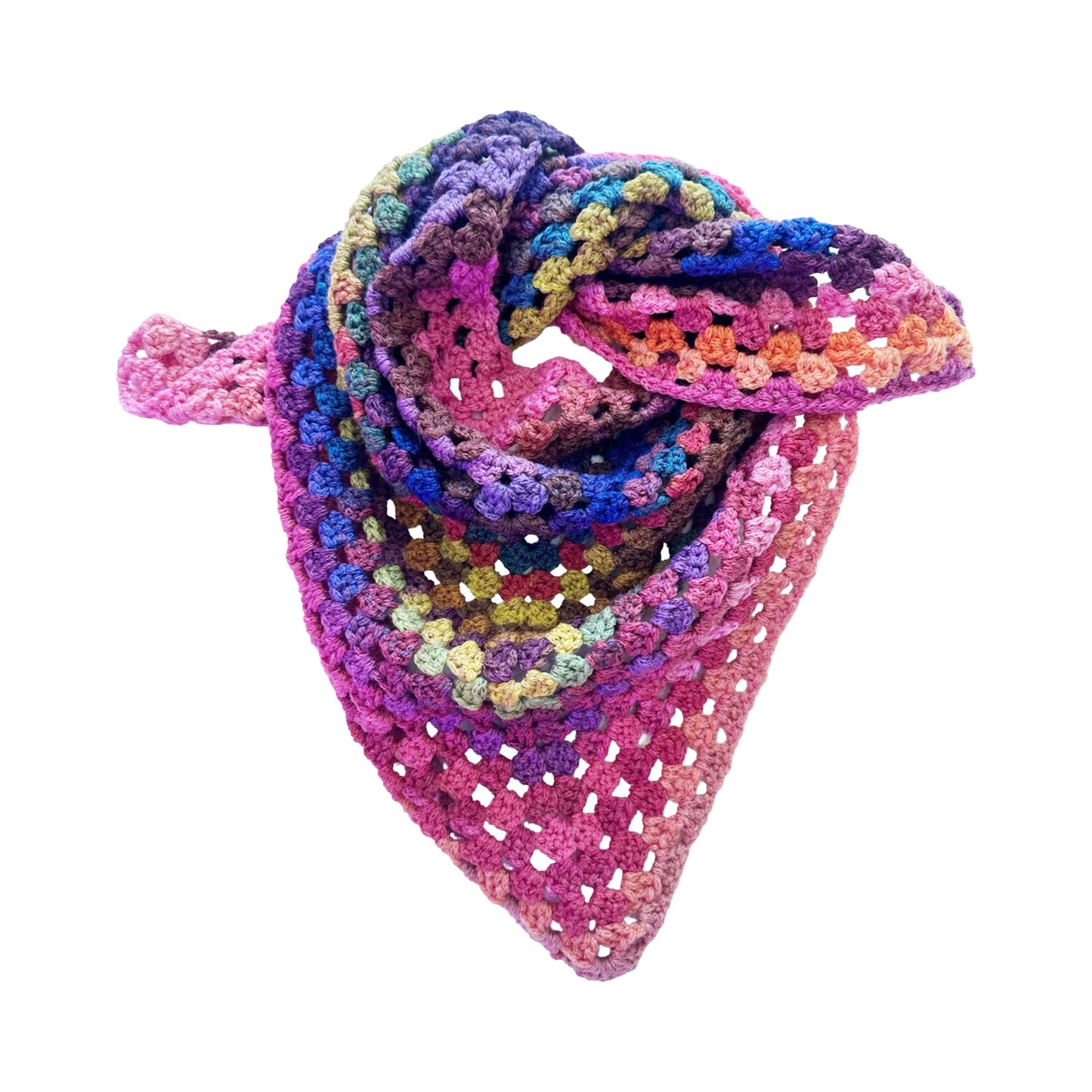 Dreieckschal Granny Square - KNOCKNOK Fashion