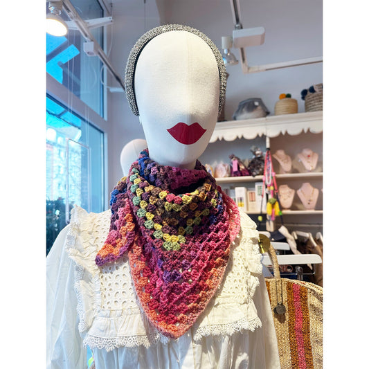 Dreieckschal Granny Square - KNOCKNOK Fashion