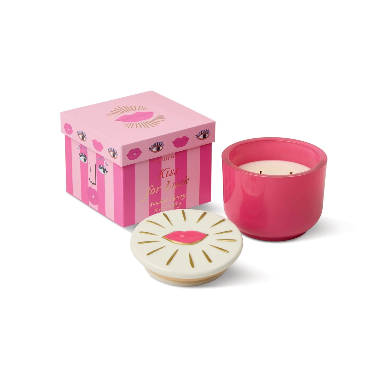 Paddywax Duftkerze Kiss for Luck - KNOCKNOK Fashion
