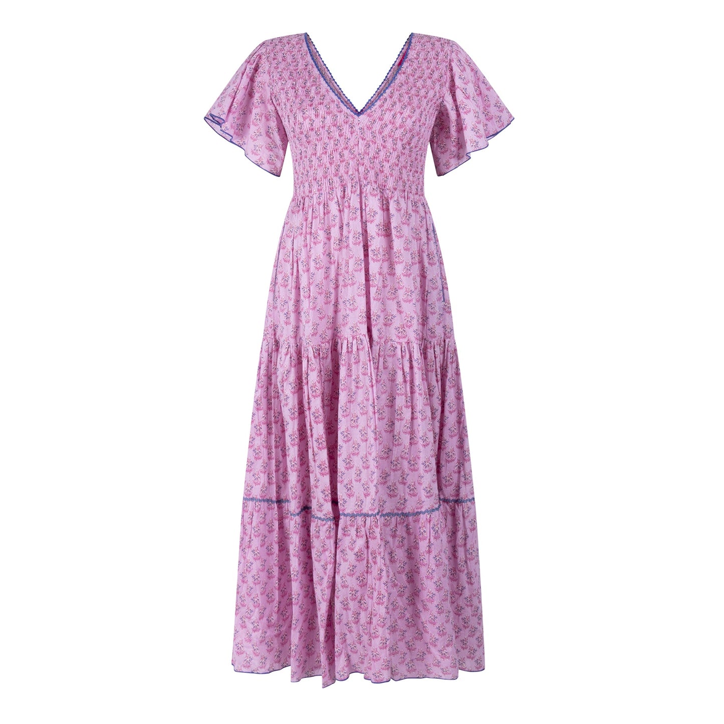 Place du Soleil Kleid mit Blumenprint - KNOCKNOK Fashion Koeln