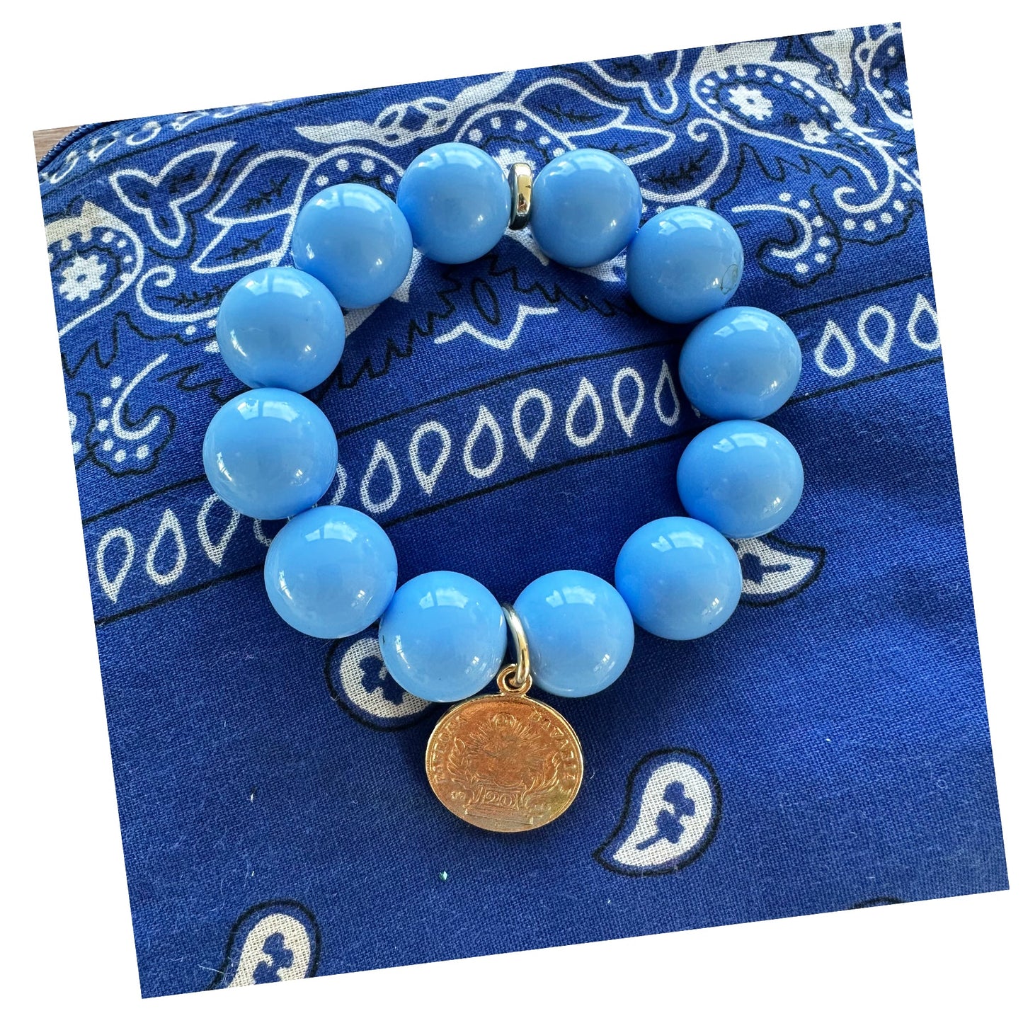 Rio Berlin Armband Himmelblau - KNOCKNOK Fashion