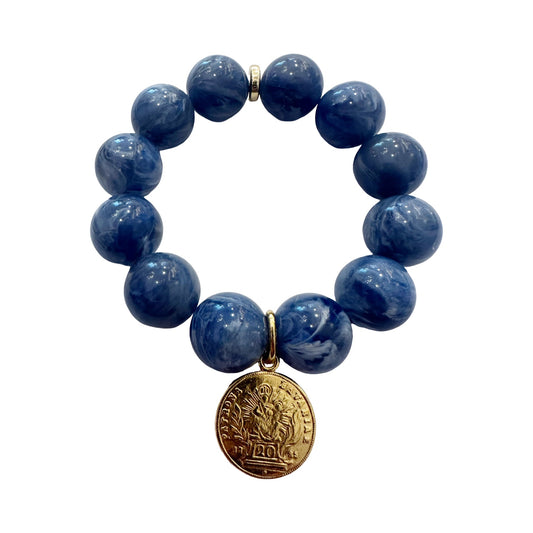 Rio Berlin Armband Jeansblau - KNOCKNOK Fashion