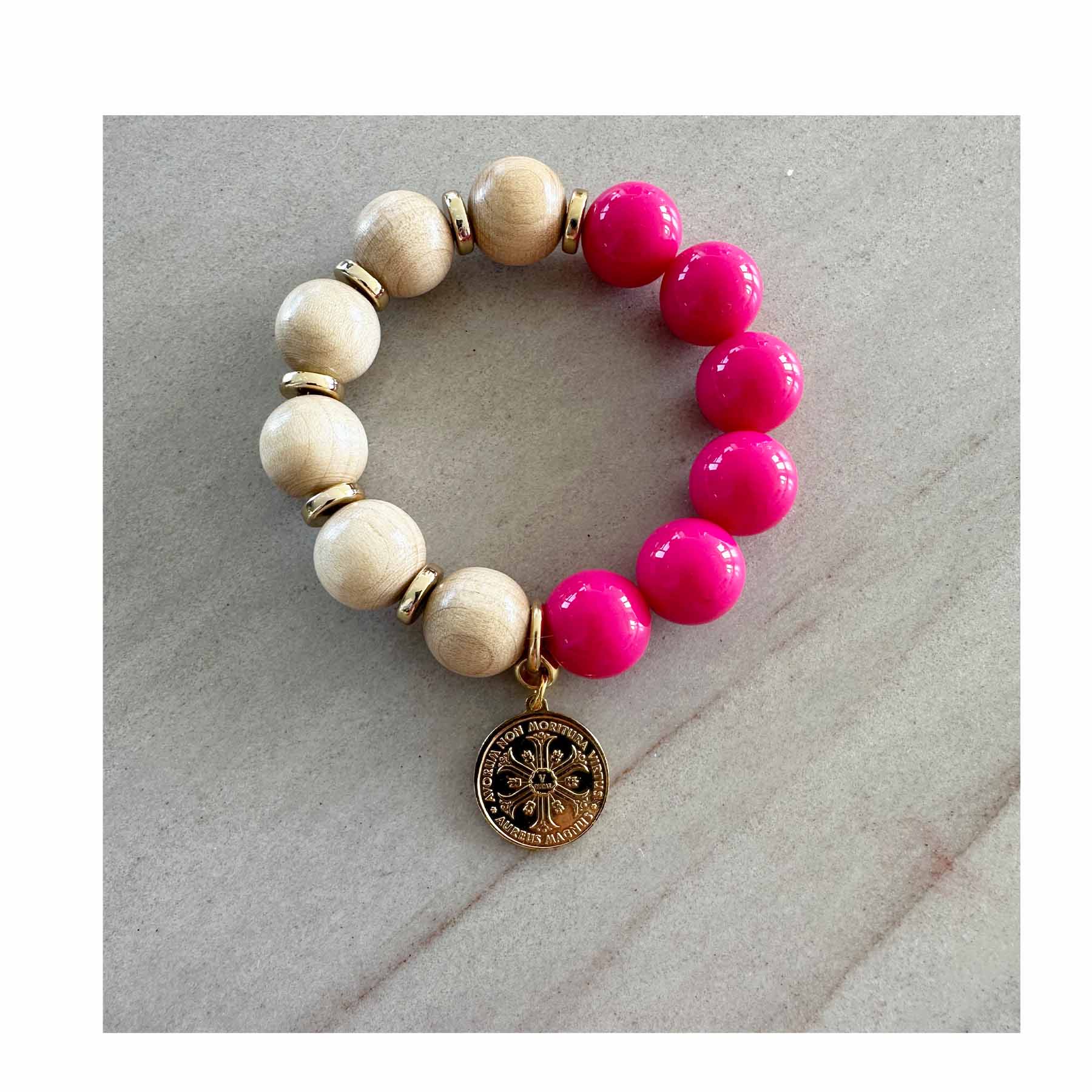 Rio Berlin Armband Magenta - KNOCKNOK Fashion